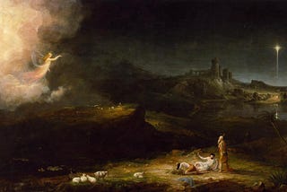 The Angel Appearing to the Shepherds (Thomas_Cole)