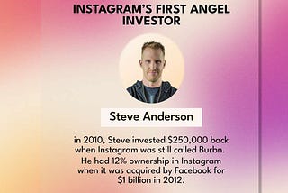 The Story of Instagram’s First Angel Investor