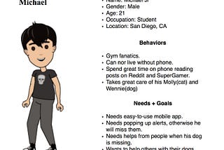 Week 3: Needfinding analysis, process of generating personas and storyboards