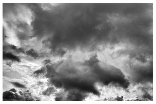 Titel Zeitgenössische Fotografie Wolke 190, 2025 Der zeitgenössische Wolkenfotograf Zeitgenössische Wolkenfotografie des visuellen zeitgenössischen Fotokünstlers Robert A. Ireland