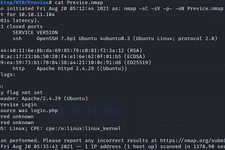 Previse hackthebox Walkthrough