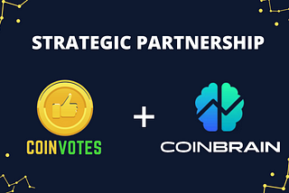 New Partnership CoinVotes — CoinBrain