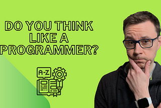 Petr Zaparka share his take on thinking as programmer