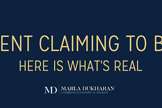 Content claiming to be me — This is what’s real