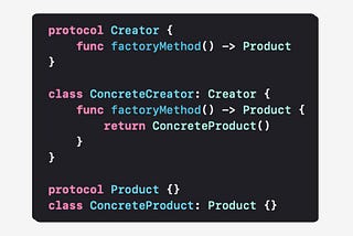 ‘Factory Method’ Pattern in Swift