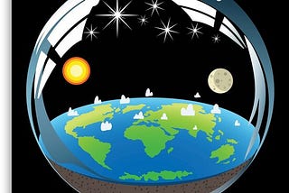 Earth In Snow Globe