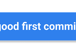 Good First Commit
