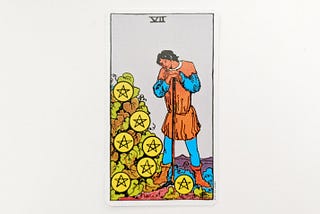 Seven of Pentacles: Perseverance