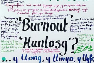 When the ‘awen’ is absent: ‘burnout’ and creative writing