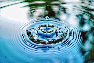 One drop of water can adjust the vibrational energy of life.