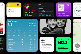 淺談 Apple Widget 設計準則