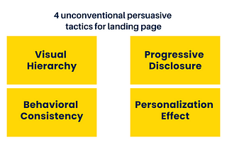 4 Unconventional Persuasion Strategies for Your Landing Page That Might Surprise You