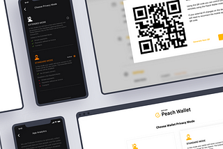 New Peach Wallet Features: “Extended” and “Standard” Mode and Simplified Mobile Setup