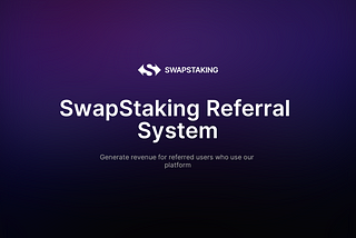 🎁 PolygonStaking referral system