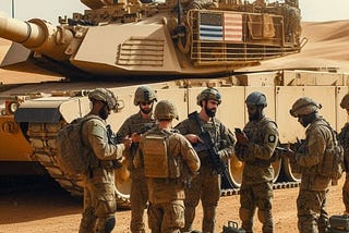 Russia accuses NATO of assembling soldiers and stockpiles in anticipation of conflict.