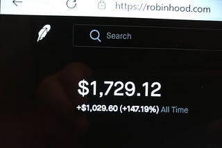 One Year Of Using Robinhood: Timing and Dumb Luck