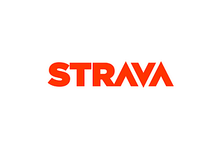 Strava logo on white background