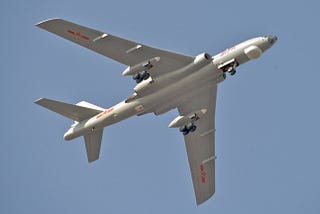 China flies their most advanced Strategic Bomber over South China Sea