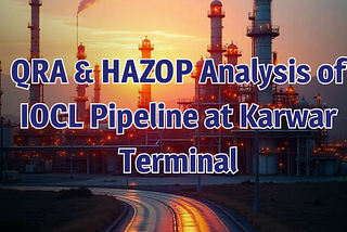 QRA & HAZOP Analysis of IOCL Pipeline at Karwar Terminal