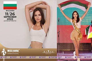 Meet the Miss Aura International Bulgaria 2022.
