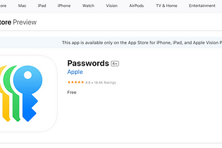 10 reasons Apple Passwords App is not a good choice for now