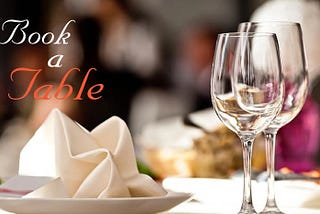 Book a table in the best restaurant in Town with discount code.