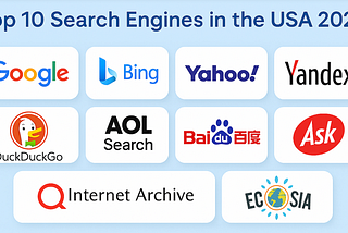 Top 10 Search Engines in the USA 2025