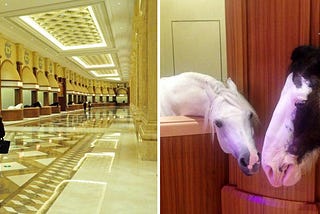 This Luxury Marble Palace For Horses Is GOALS