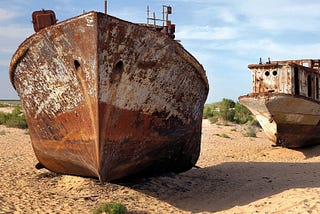 Dry Tears of the Aral Sea