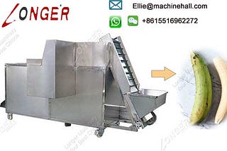 Plantain Peeling Machine For Easy Banana Chips Production line