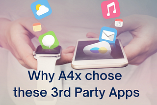 Why A4x chose these 3rd Party Apps