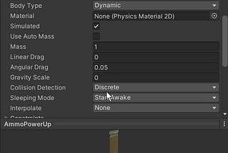 Adding An Ammo Powerup in Unity