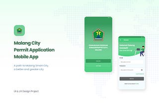 UI/UX Design Case: Malang City Permit Application Mobile App