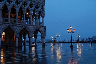 Dusk, Venice, Italy
