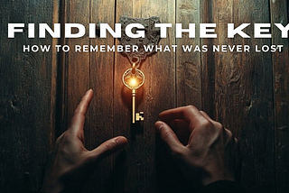 Finding The Key : How To Remember What Was Never Lost