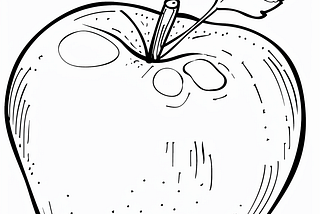 Apple Coloring Pages: Fun for Kids and Adults