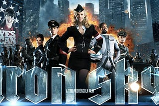 The movie poster for Iron Sky.