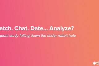 Tinderellas, Data, & Bar Charts: My adventures down the Tinder rabbit hole