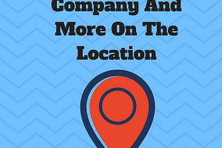 Focus Less on The Company and More on The Location