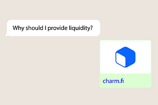 Why should I provide liquidity?