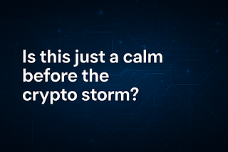 Crypto feels flat. What are we really expecting for 2025?