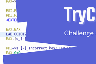 Cracking Challenge — TryCrackMe