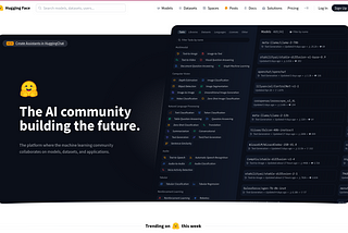 Hugging Face best AI Model Marketplace