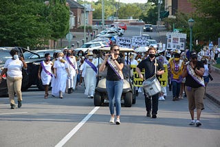 women’s suffrage parade 2020