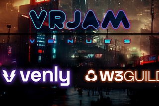 VRJAM, Venly and W3Guild reveal virtual live events venue and genesis NFT sale powered by…