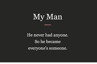 My Man ❤️