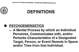 Remote Viewing: the subjective experience