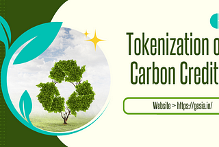 Tokenization of Carbon Credits