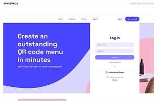Revolutionizing Digital Payments with QR Code Menus — Adapting Desktop to Mobile