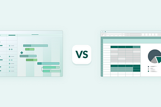 Project management software or Excel spreadsheets